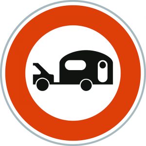 B9i - Accès interdit aux caravanes