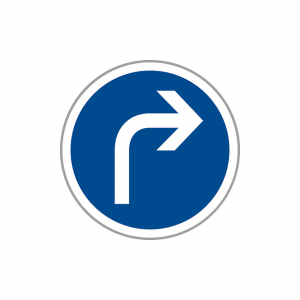 B21c1 - Obligation de tourner à droite