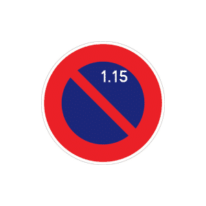 B6a2 - Stationnement interdit du 1 au 15