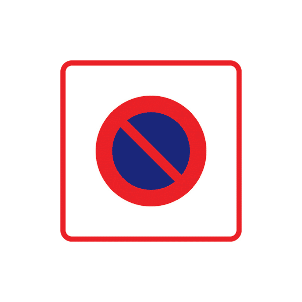 B6b1 - Zone de stationnement interdit